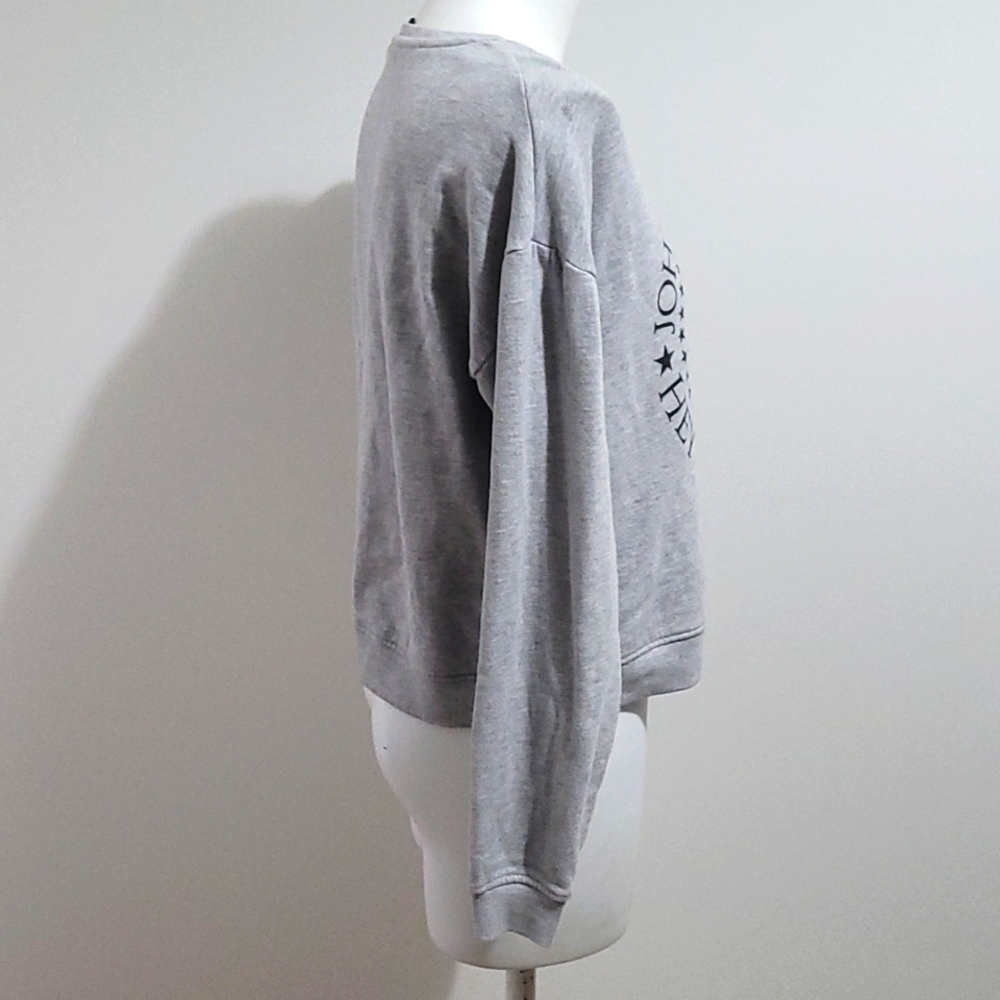 Johny Ramone Army sweatshirt Size 10 in grey with black print - Picture 4 of 8